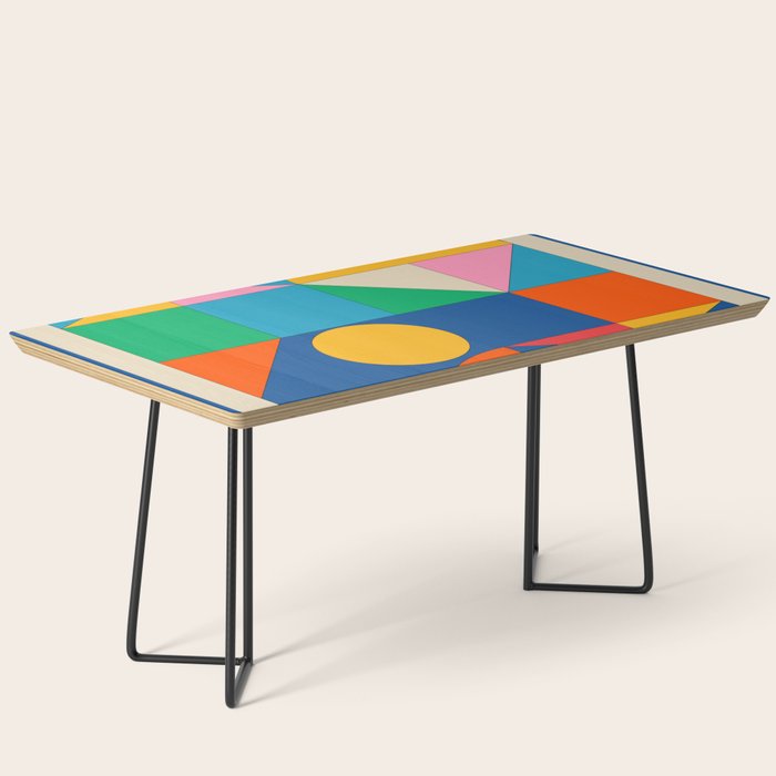 Geometric Shapes 241 Coffee Table Gallery Image 1