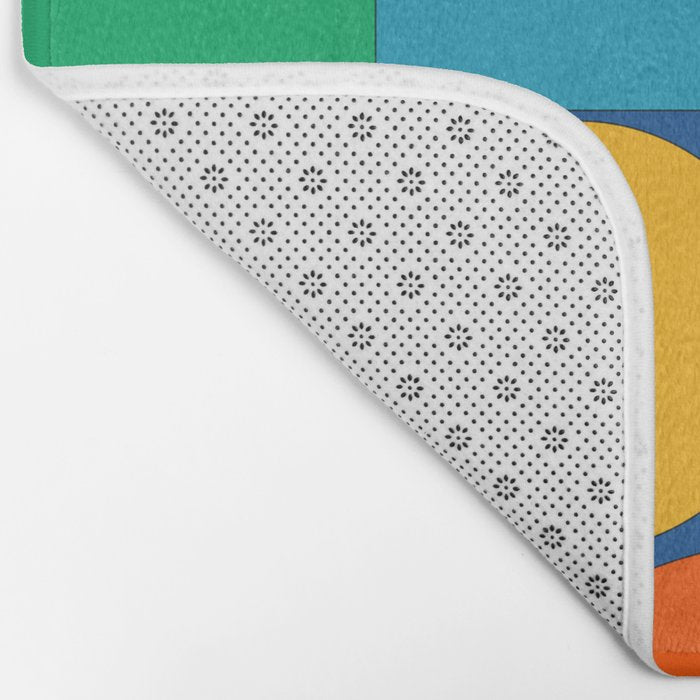 Geometric Shapes 241 Bath Mat Gallery Image 2