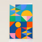 Geometric Shapes 241 Stationery Card Gallery Image 2