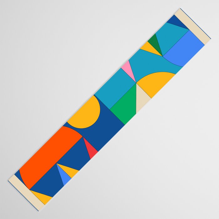 Geometric Shapes 241 Table Runner Gallery Image 3