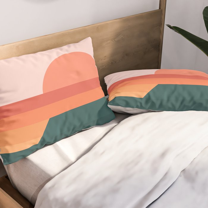 Sunseeker 08 Landscape Pillow Sham Gallery Image 2