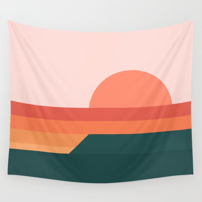 Sunseeker 08 Landscape Wall Tapestry