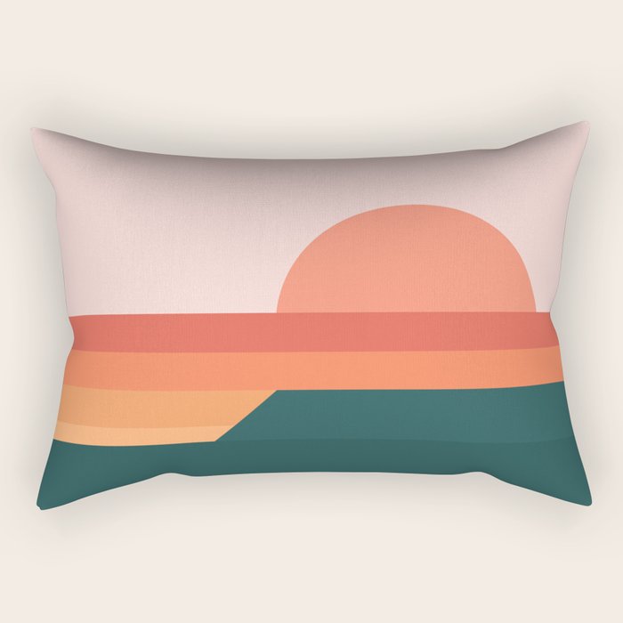 Sunseeker 08 Landscape Rectangular Pillow Gallery Image 2