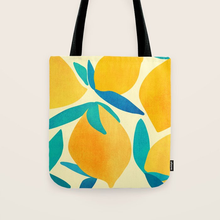 Mangoes - Tropical Fruit Illustration Tote Bag Gallery Image 1