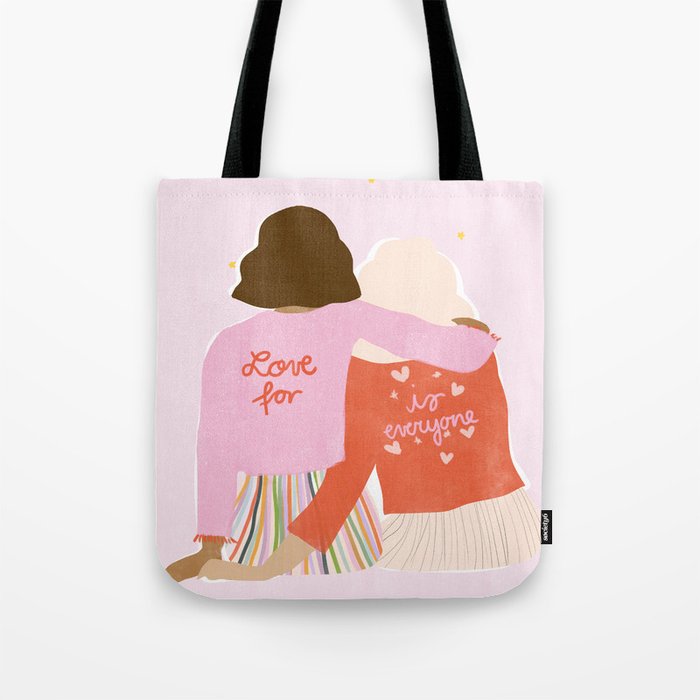 Love Is For Everyone Tote Bag Gallery Image 1