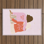 Love Is For Everyone Outdoor Rug Gallery Image 1