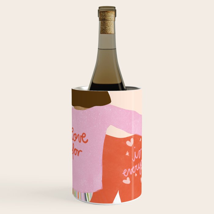 Love Is For Everyone Wine Chiller Gallery Image 1