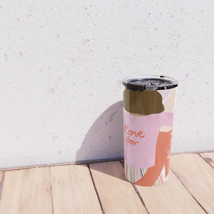 Love Is For Everyone Travel Mug Gallery Image 4