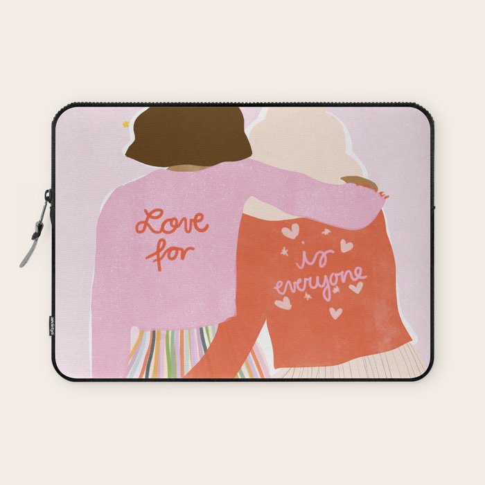 Love Is For Everyone Laptop Sleeve Gallery Image 1