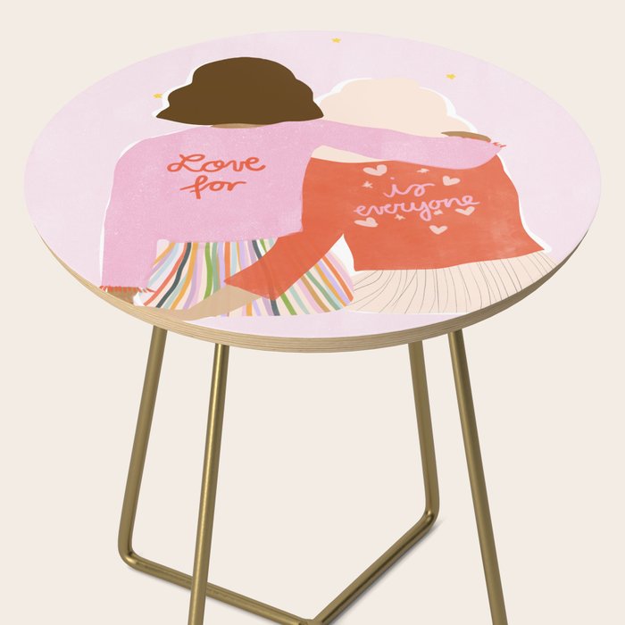 Love Is For Everyone Side Table Gallery Image 2