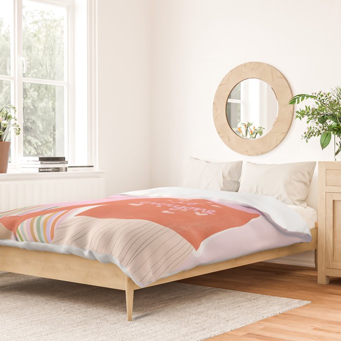 Love Is For Everyone Duvet Cover Gallery Image 2