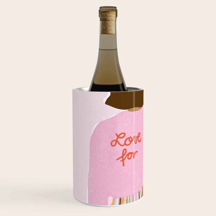 Love Is For Everyone Wine Chiller Gallery Image 2