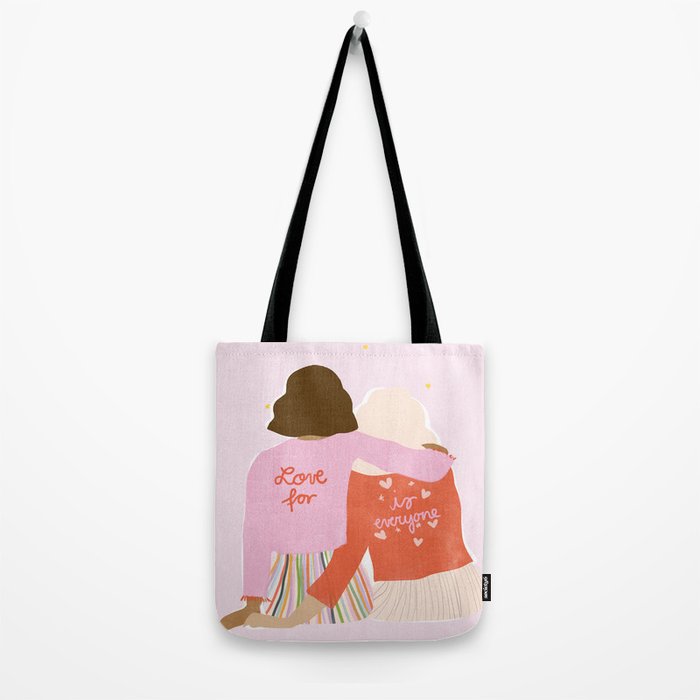 Love Is For Everyone Tote Bag Gallery Image 2