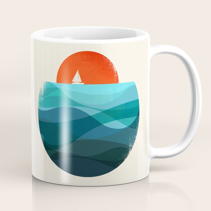 Deep blue ocean Coffee Mug Gallery Image 1