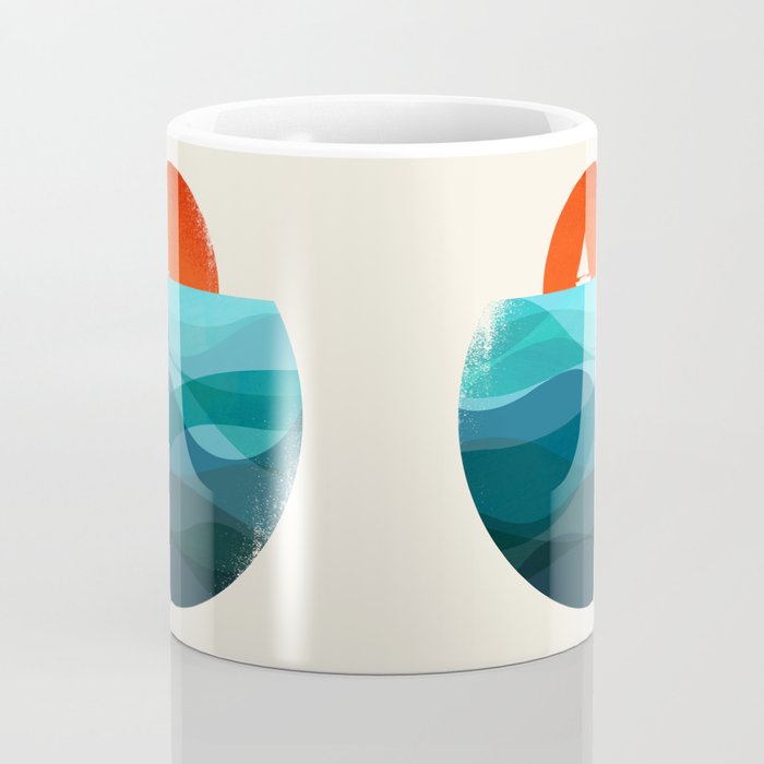 Deep blue ocean Coffee Mug Gallery Image 4