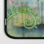 Colorful Frog Garden Indian Summer Flora And Wildlife Laptop Sleeve Gallery Image 3
