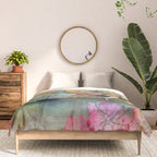 Colorful Frog Garden Indian Summer Flora And Wildlife Comforter Gallery Image 3