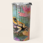 Colorful Frog Garden Indian Summer Flora And Wildlife Travel Mug Gallery Image 2