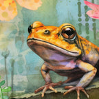 Colorful Frog Garden Indian Summer Flora And Wildlife Coffee Mug Gallery Image 2
