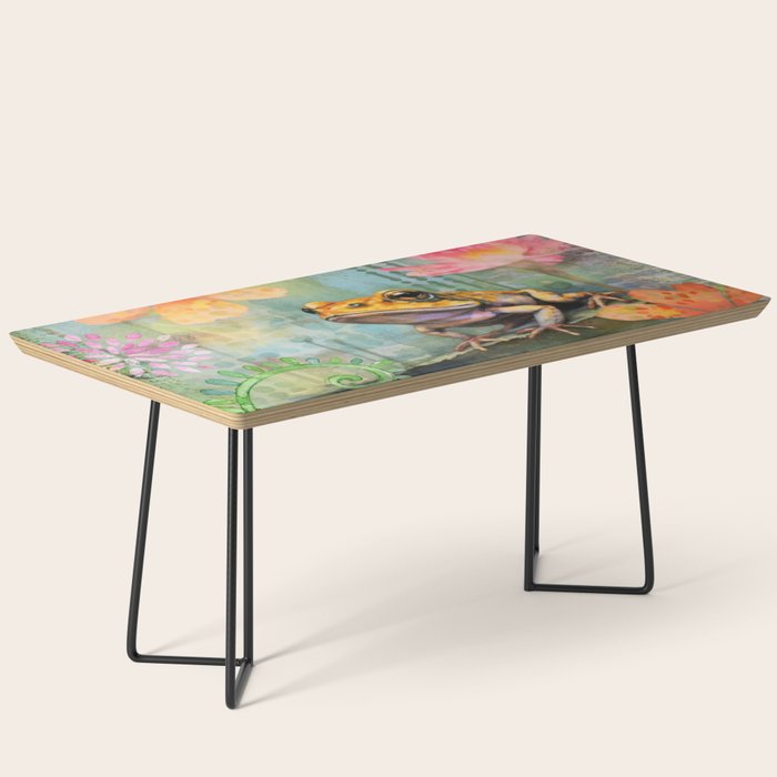 Colorful Frog Garden Indian Summer Flora And Wildlife Coffee Table Gallery Image 1