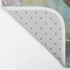 Colorful Frog Garden Indian Summer Flora And Wildlife Bath Mat Gallery Image 2