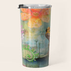 Colorful Frog Garden Indian Summer Flora And Wildlife Travel Mug Gallery Image 3