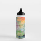 Colorful Frog Garden Indian Summer Flora And Wildlife Water Bottle Gallery Image 3