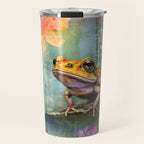 Colorful Frog Garden Indian Summer Flora And Wildlife Travel Mug Gallery Image 1