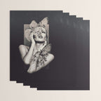 Lady Butterfly Wrapping Paper Gallery Image 3