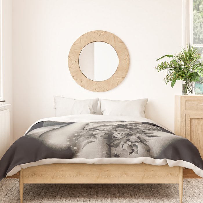 Lady Butterfly Duvet Cover Gallery Image 3