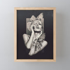 Lady Butterfly Mini Art Print Gallery Image 1