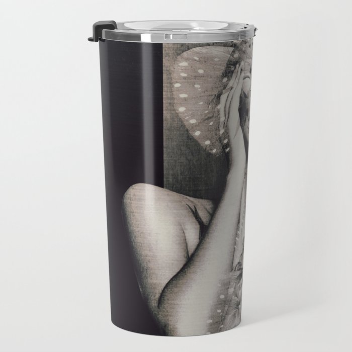Lady Butterfly Travel Mug Gallery Image 3