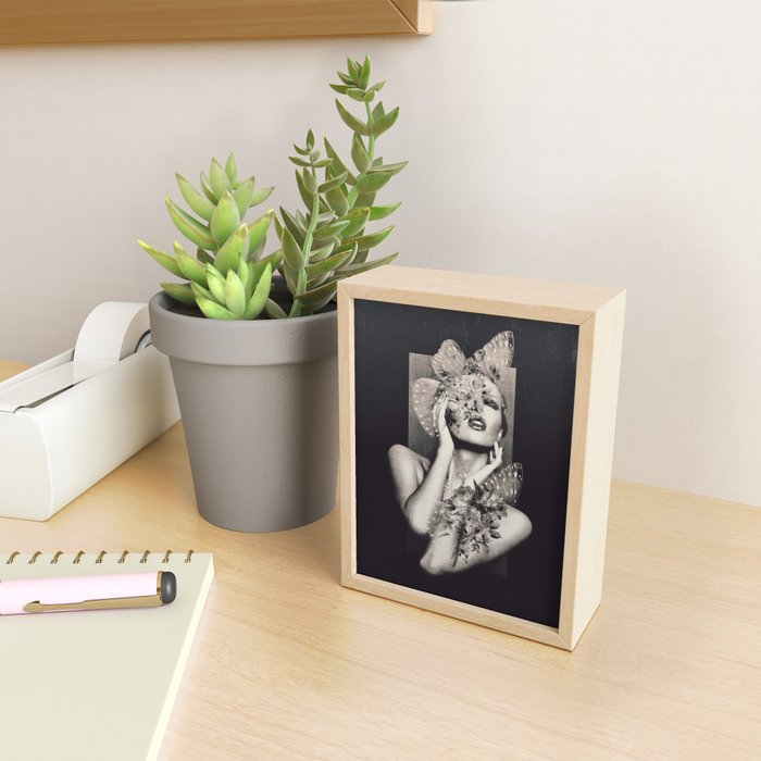 Lady Butterfly Mini Art Print Gallery Image 2