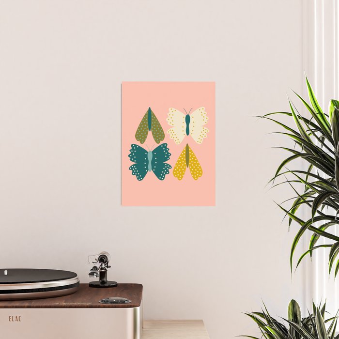 Vintage Butterfly and Moth  Poster Gallery Image 2