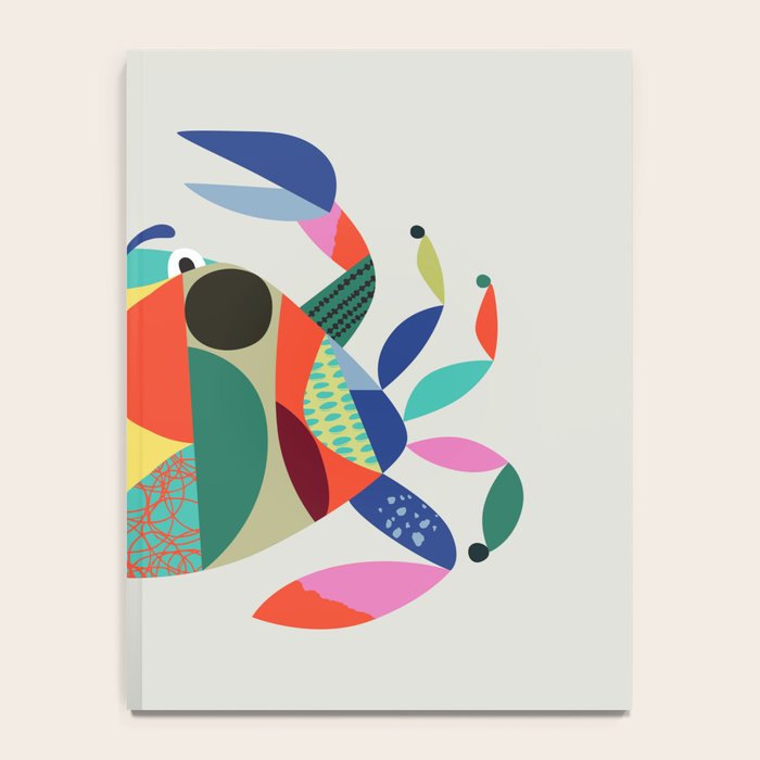 Mid Century Crab Notebook Gallery Image 4