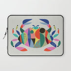 Mid Century Crab Laptop Sleeve Gallery Image 1