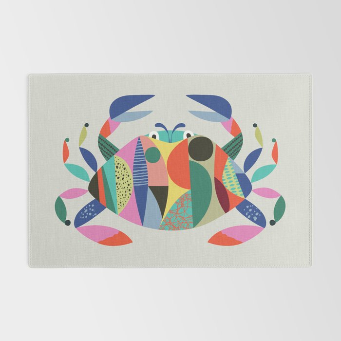 Mid Century Crab Rug Gallery Image 2