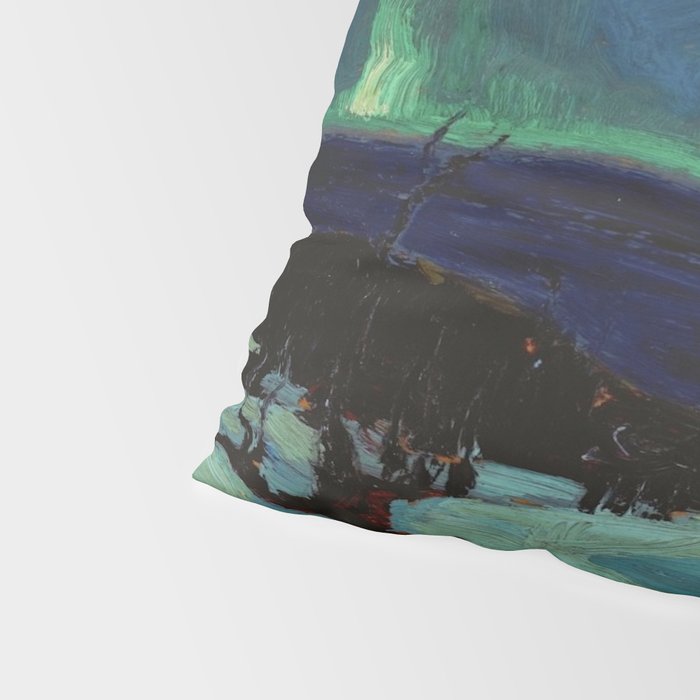Tom Thomson Northern Lights Canadian Landscape Artist Pillow Sham Gallery Image 4