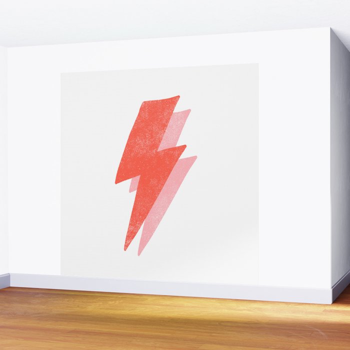 Thunder Distressed Wall Mural Gallery Image 2