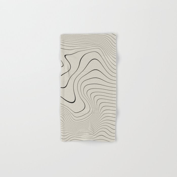 Line Distortion #2 Bath Towel Gallery Image 1