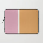Color Block VII Orange Pink Laptop Sleeve Gallery Image 1