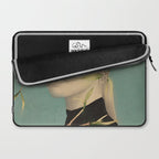 Woman and Birds Laptop Sleeve Gallery Image 2