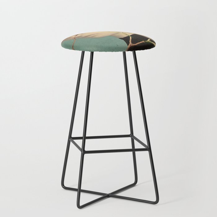 Woman and Birds Stool Gallery Image 1