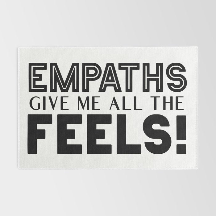 Empaths Give Me All The Feels! Rug Gallery Image 2