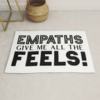 Empaths Give Me All The Feels! Rug Gallery Image 1