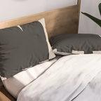 Modern Black And White Abstract Art 5 Pillow Sham Gallery Image 2