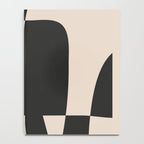 Modern Black And White Abstract Art 5 Notebook Gallery Image 4