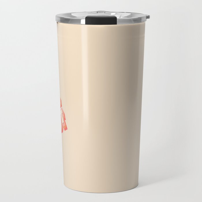 CHILL OUT TYPOGRAPHY Travel Mug Gallery Image 1