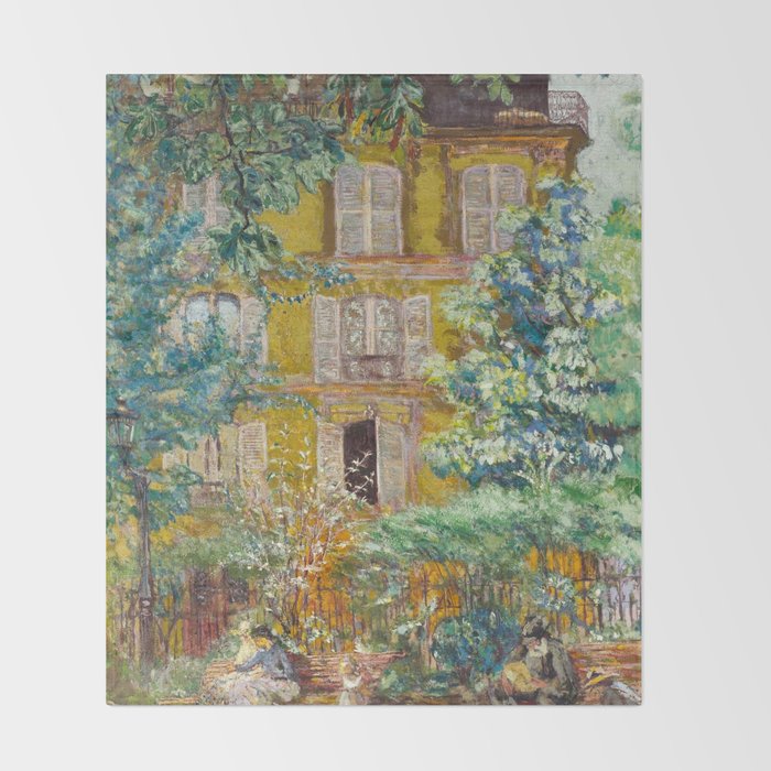 Edouard Vuillard The Square Throw Blanket Gallery Image 2