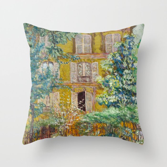 Edouard Vuillard The Square Throw Pillow Gallery Image 6